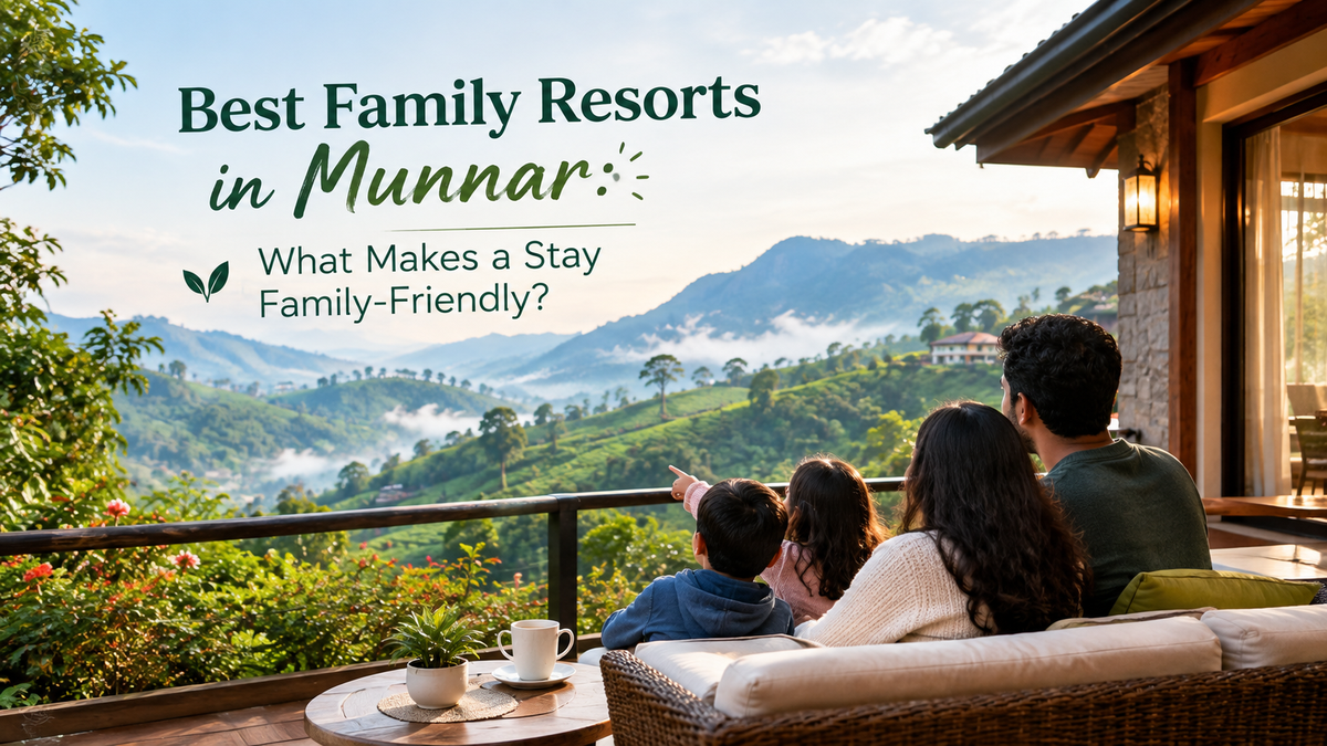 Best Family Resorts in Munnar: What Makes a Stay Family-Friendly?